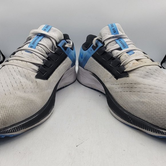 Nike Air Zoom Pegasus 38 Mens 10.5 Pure Platinum Photo Dutch Blue CW7356-009 main image 13